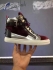 GIUSEPPE ZANOTTI Sneakers in Burgundy Velvet with Chains